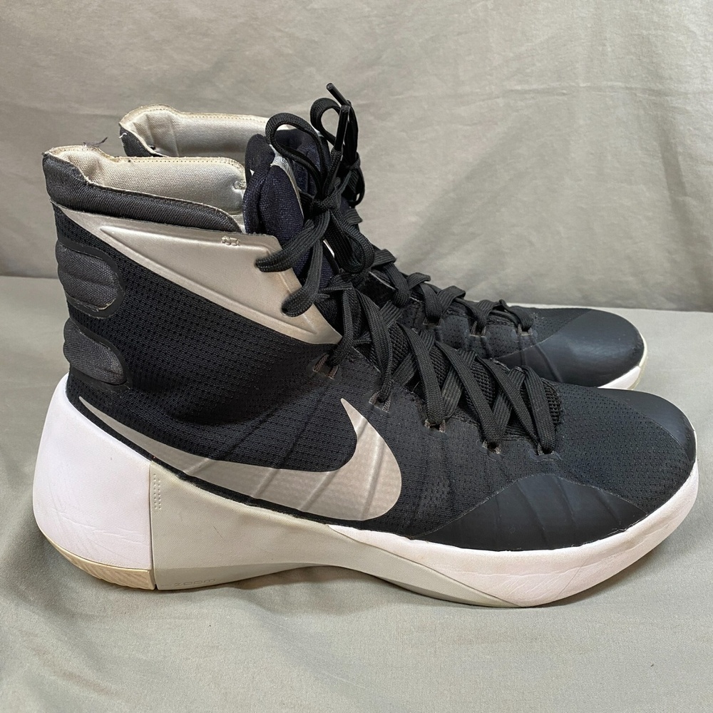 Nike‎ Hyperdunk 2015 Men's Size 10 Black Hightop Basketball Sneakers 749645-001